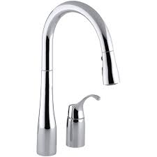 I've tried several times to clean it, and nothing helps. Kohler K 647 Vs Stainless Steel Simplice Two Hole Kitchen Sink Faucet With 16 1 8 Pull Down Swing Spout Docknetik Magnetic Docking System And A 3 Function Sprayhead Featuring Sweep Spray Faucetdirect Com