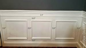 How to install picture frame molding. How To Install Picture Frame Moulding Wainscoting Toolbox Divas