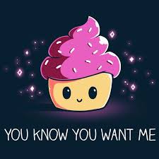 Cupcake Temptation Funny Cute Nerdy Shirts Teeturtle Cute Drawings Cute Animal Quotes Cute Puns