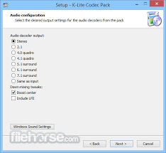 An update pack is available. K Lite Codec Pack Full 16 3 5 Download For Windows Screenshots Filehorse Com