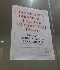 Kelonggaran turut diberikan kepada semua pembayar cukai untuk melewatkan pembayaran cukai tanah/petak selama satu bulan tanpa sebarang bebanan kos kepada. Ramai Mengeluh Cukai Baru Lebih Mahal Daripada Cukai Tanah Kenapa Mahal Ini Sebabnya