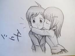Cute Sketches Of Couples Cute Sketching Boy And Girl Pic Simple Pencil Sketches Of Couples Love Sketch Images Cute Sketches Cute Drawings
