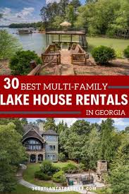Gorgeous views & high quality furnishings abound here: 30 Lake House Rentals Riverside Cabins Near Atlanta Lake House Rentals Lakefront Cabin Rentals Lake Vacation Rental