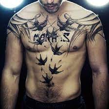 Top 87 Men S Chest Tattoo Ideas 2021 Inspiration Guide Chest Tattoo Men Collar Bone Tattoo Cool Chest Tattoos