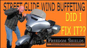 How To Fix Wind Buffeting On Harley Street Glide Freedom Shields Windscreen Review Youtube