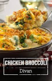 Chicken Broccoli Divan Campbell Soup Company Recipe Chicken Broccoli Divan Campbells Soup Recipes Chicken Recipes