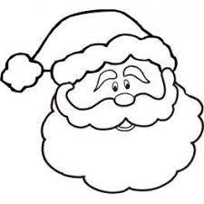 Santa Face Santa Face Christmas Coloring Pages Christmas Coloring Sheets