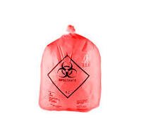 SACO PARA LIXO HOSPITALAR VERMELHO 100L JUREMA