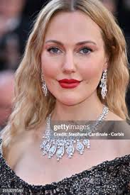 Meryem Sarah Uzerli attends the "Megalopolis" Red Carpet at the 77th...  News Photo