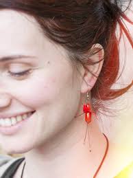 Orecchini Fuchsia Fiore