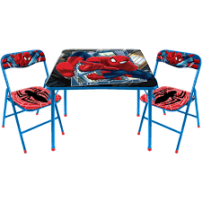 Great savings free delivery / collection on many items. Marvel Spider Man 3 Piece Square Table And Chair Set Walmart Com Walmart Com