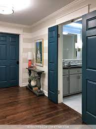 Showers, toilets and sinks aren't always. The Finished Hallway Remodel Before After Addicted 2 Decorating