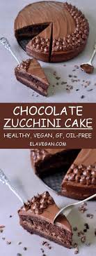 Healthy chocolate zucchini bread with simple wholesome ingredients in one bowl. Chocolate Zucchini Cake Recipe Which Is Healthy Vegan Gluten Free Refined Sugar Free E Chocolate Zucchini Cake Recipe Dessert Recipes Gluten Free Chocolate