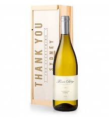 Award winning real local florist in sydney. Thank You Wine Gift Baskets By Gifttree