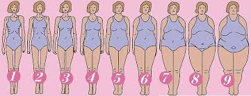 girl weight scale type chart body types body chart