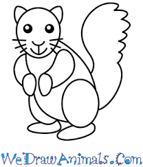 Leave a comment if you have questions and requests! How To Draw A Simple Squirrel For Kids