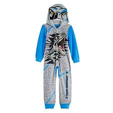 American Marketing Jurassic World Indoraptor Hooded Dinosaur Pajama Costume Sleeper 10 Blue Walmart Com Walmart Com
