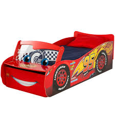 A car bed is an awesome addition to any kids room. Disney Cars Lightning Mcqueen Feature Toddler Bed With Storage