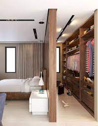 30 Simple And Modern Open Closet Ideas For Your Bedroom Espacos Pequenos Sala De Design Interiores De Casas