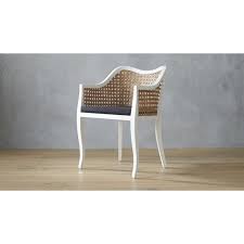 Tayabas Cane Side Chair With Black Cushion Furniture Black Cushions Side Chairs