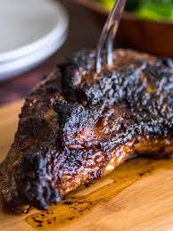 Approximately half of the steak contains fibers running vertically and the other half contains long. Oven Roasted Tri Tip Baking Mischief In 2021 Oven Roasted Tri Tip Tritip Recipes Baked Tri Tip