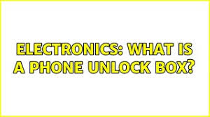 Universal simlock remover is a collection of phone unlocking methods that can be useful for the users that want to remove the network lock . Phone Unlock Box