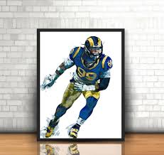 Finishes with an arm over. Aaron Donald Poster Canvas Los Angeles Rams Wall Art Decor Gym Home Living Kids Gift Bedroom Office Decorations Mancave Painting Canvas Wall Art Decor Wall Art