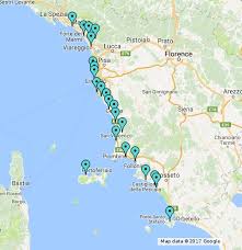 La toscana può vantare bellissime città d'arte e una favolosa campagna costellata da tanti piccoli borghi medioevali, ma anche fantastiche destinazioni di mare. Spiagge Bandiera Blu Della Toscana Google My Maps