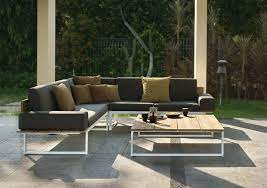 Modern Outdoor Furniture Aluminum Large Size L Shaped Sofa Corner Sofa Modern Outdoor Furniture Outdoor Furniture Sets Outdoor Furniture
