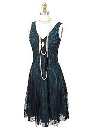 Black And Teal Dress Black Lace Teal Blue Satin 20s Inspired Gatsby Dress Gatsby Dress Gatsby Style Dresses Lace Dress