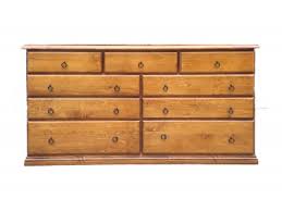 English pine apothecary chest with brass bin pulls. Furniture
