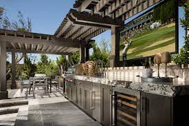 Dream Designs Ideas For Your Outdoor Kitchen Build Beautiful Luxury Outdoor Kitchen Outdoor Kitchen Design Backyard Patio