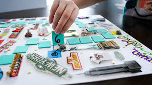 To make the magnetic board, i first took off the back of the picture frame and removed the plastic front. 12 Diy Board Games So You Re Never Bored