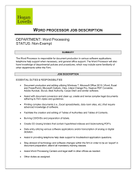 This is the newest place to search, delivering top results from across the web. Word Processor Job Description