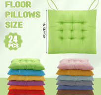 Amazon.com: Geetery 24 Pcs Floor Pillows for Classroom Bulk ...