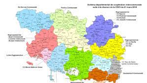 Archives départementales du morbihan (56) : Morbihan La Carte Des Intercommunalites A L Horizon 2017