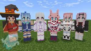 Among us free download (v2021.6.30s & multipl. Waifus Addon 1 16 V2 Brand New Waifus And More Minecraft Pe Mods Addons