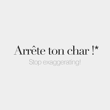 Literal Meaning Stop Your Chariot French Words French Words Quotes French Quotes