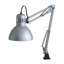Ikea Tertial Adjustable Work Light Clamp On Desk Garage Lamp Shop Office Ikea Lamp Ikea Desk Lamp Work Lamp