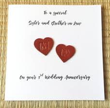 Whether you are experiencing your first anniversary or your 50th anniversary, an anniversary is an event worth celebrating.there have been ups and downs, fights and making up, and hopefully lots of laughter and joy. Home Garden Personalised 7th Copper Anniversary Card Daughter Son In Law Husband Wife Siste Greeting Cards Invitations