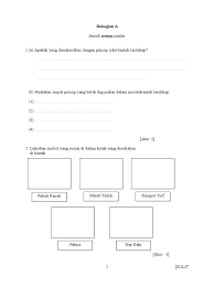 2 daun palem digunakan untuk menyatakan kemenangan martir atas kematian. Contoh Soalan Subjek Landskap Dan Nurseri 2