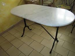 Table Bistro Avec Plateau En Marbre Gris Ameublement Val D Oise Leboncoin Fr Cuisines Retro Plateau En Marbre Ameublement