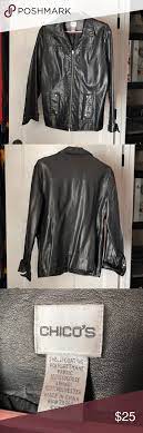 Chico S Faux Leather Jacket Black Faux Leather Jacket Faux Leather Jackets Leather Jacket
