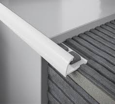 It's a true white ceramic wall tile in a traditional. Diall Matt White 9mm Round Pvc External Edge Tile Trim Tradepoint