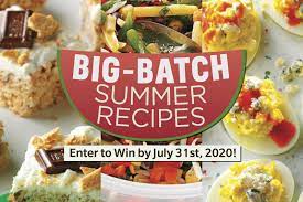 Recipe Contests Enter For A Chance To Win Food Contest Recipes Summer Recipes