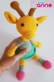 Amigurumi Bebek Zurafa Yapimi Zurafa Amigurumi Oyuncak Bebek Bebek