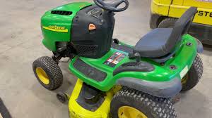 John deere is a manufacturer of tractors that are designed to deal with landscaping and yard maintenance projects of all sizes, whether residential or commercial. John Deere L120 20hp Lawn Tractor 48in Mower Deck New Seat Recent Battery