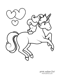 And these printable unicorn coloring pages are a kid's activity i'm sure your girls will love to do! Top 100 Magical Unicorn Coloring Pages The Ultimate Free Printable Collection Print Color Fun
