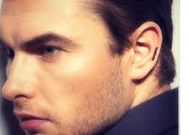 Helix Piercing Earring Black Stick Earring For Men Ear Etsy Ear Piercings Guys Ear Piercings Cartilage Piercing Men