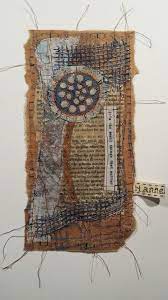 Anne Brooke Textile Artist Textile Artists Anne Brooke Textile Artist Tea Bag Art